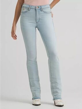 Wrangler x Lainey Wilson Light Blue Boot Cut Women's Jeans
